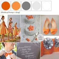 Orange and Grey