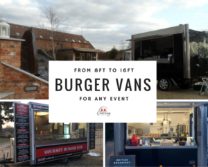 burger van hire for wedding food