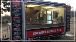 burger van hire for weddings