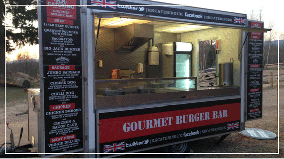 burger van hire for weddings