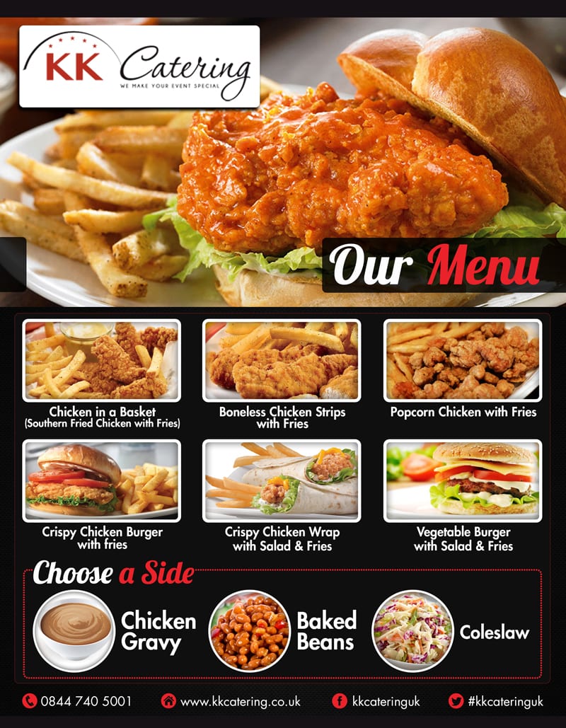 Menu-website