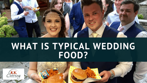 what is typical wedding food