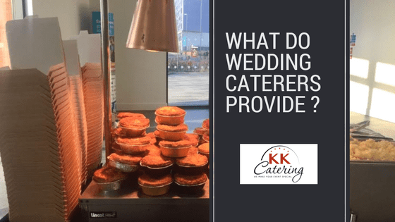 what do wedding caterers provide