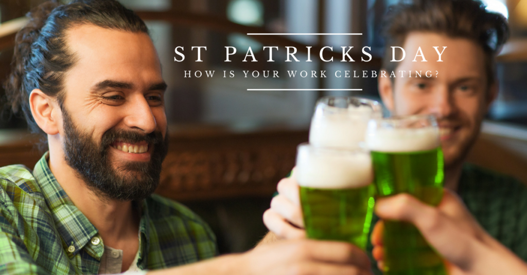 st patricks day catering menu