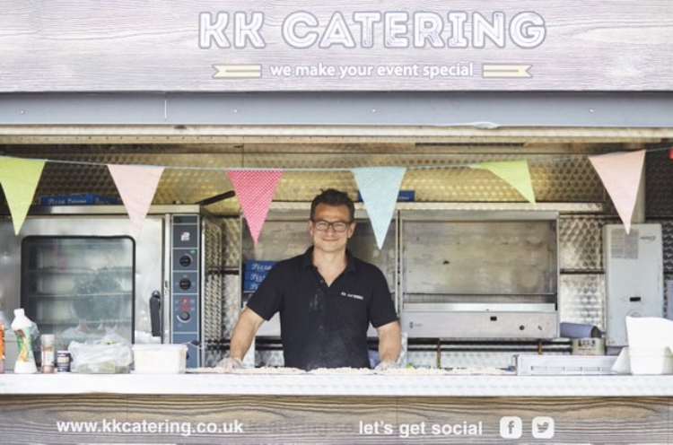 KK Catering Pizza Van