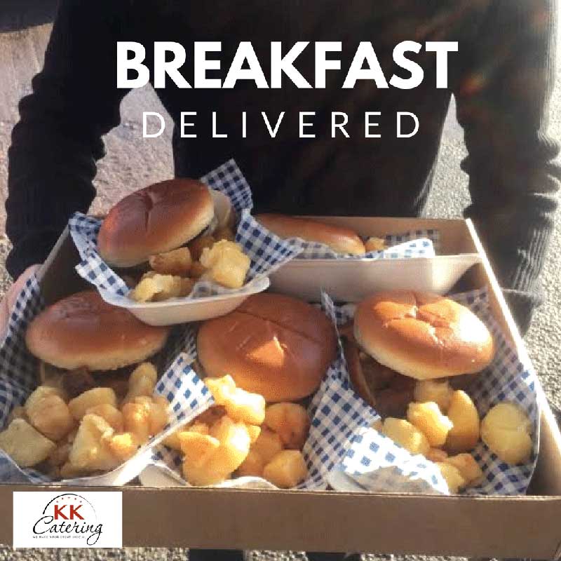 bacon baps breakfast sandwich delivered