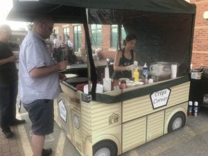 French style crepe corner hut