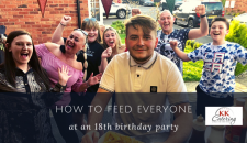 how to feed everyone at an 18th birthday party