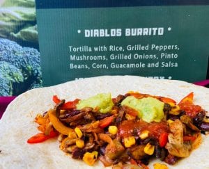 Vegan Diablos Burrito