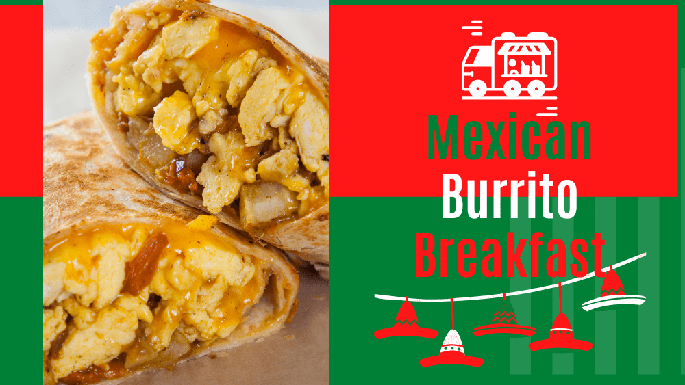 mexican breakfast burrito bar