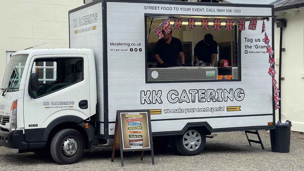 nelly kk catering burger van hire