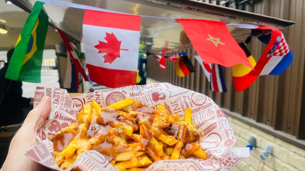 Canadian Poutine from kk catering street food